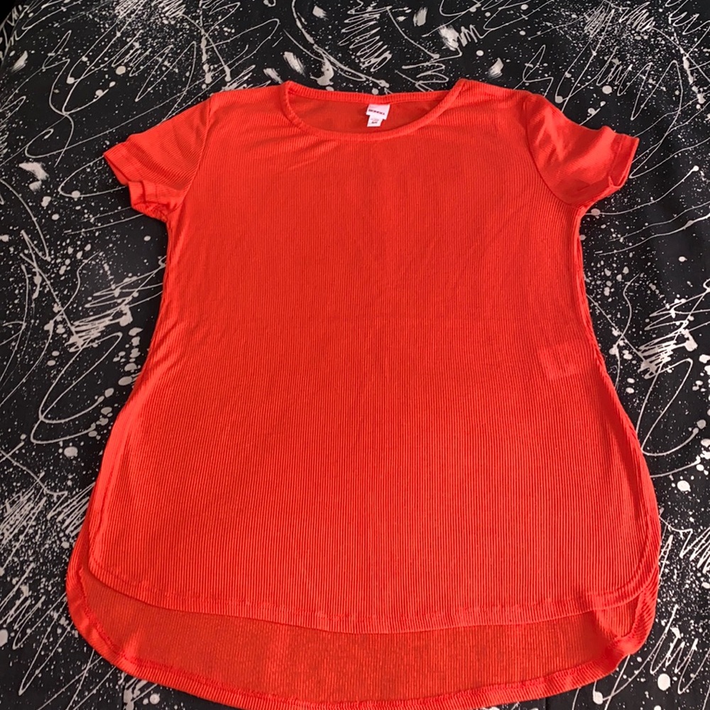 Bongo sunset orange top